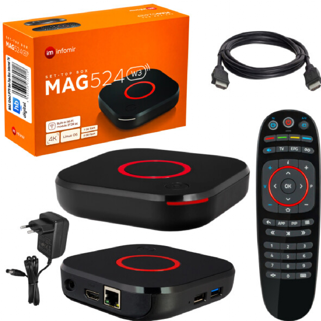 MAG424W2 IPTV Box